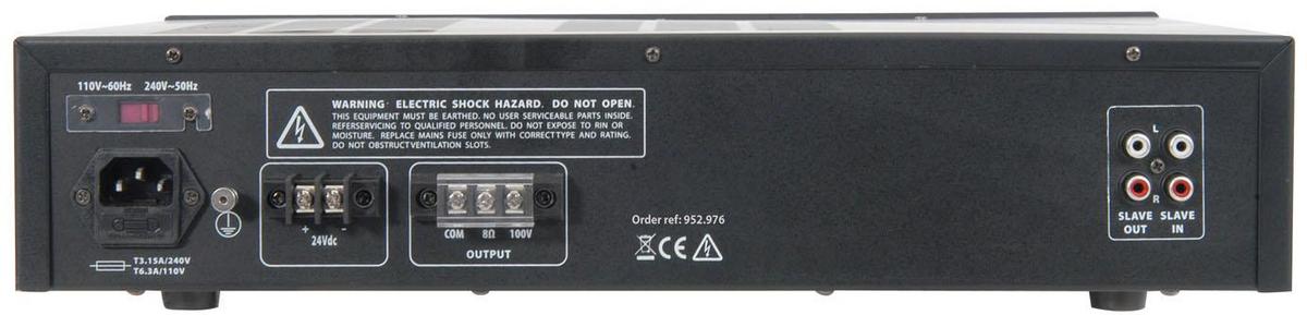 120W Slave Amplifier - 100V Line & 8 Ohms - main image