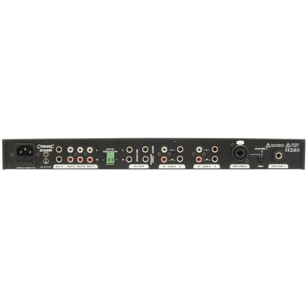 1U Multipurpose Zone Mixer 1-4 Zones - main image