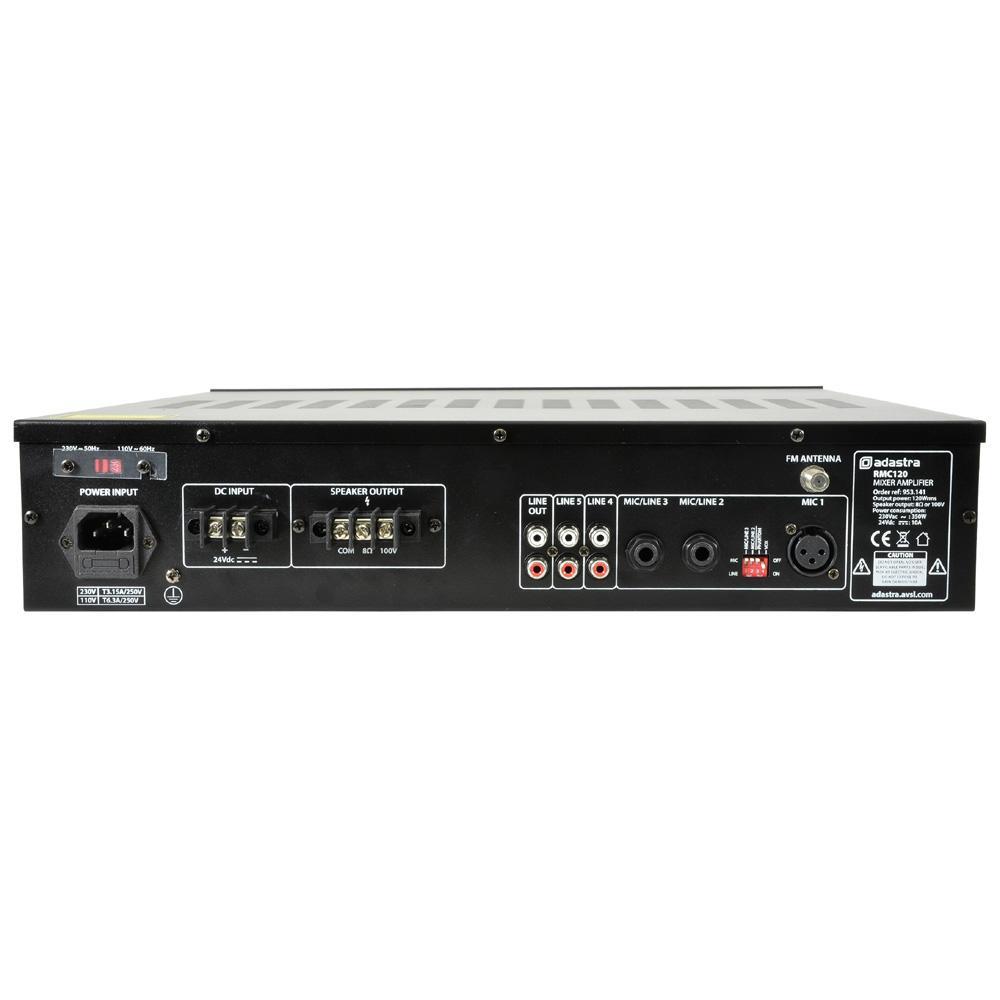 120W 100V PA Amplifier With CD USB And SD Card Player - main image
