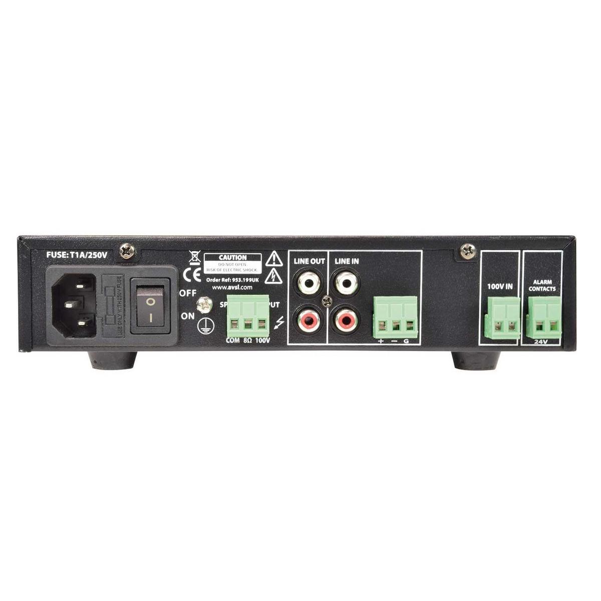 US90 Series Compact 100V Slave Amplifier - 90W - main image