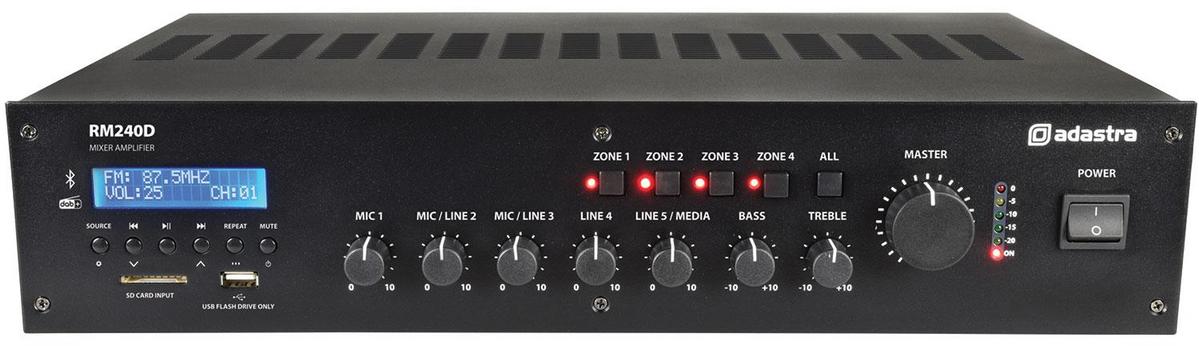 Outdoor 8 x Biamp Rock Speaker Music System - Ideal for Pub Gardens - main image