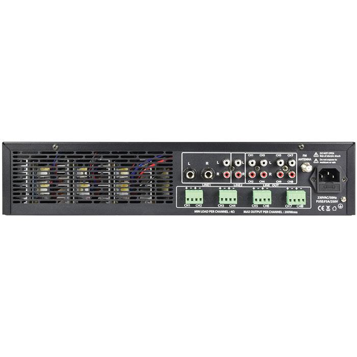 Adastra A-series Multi Zone Stereo Amplifiers 4 x 2 x 200W - main image