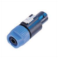 Neutrik® 4-pin Speakon - 6.3mm Mono Jack Adaptor NA4LJX