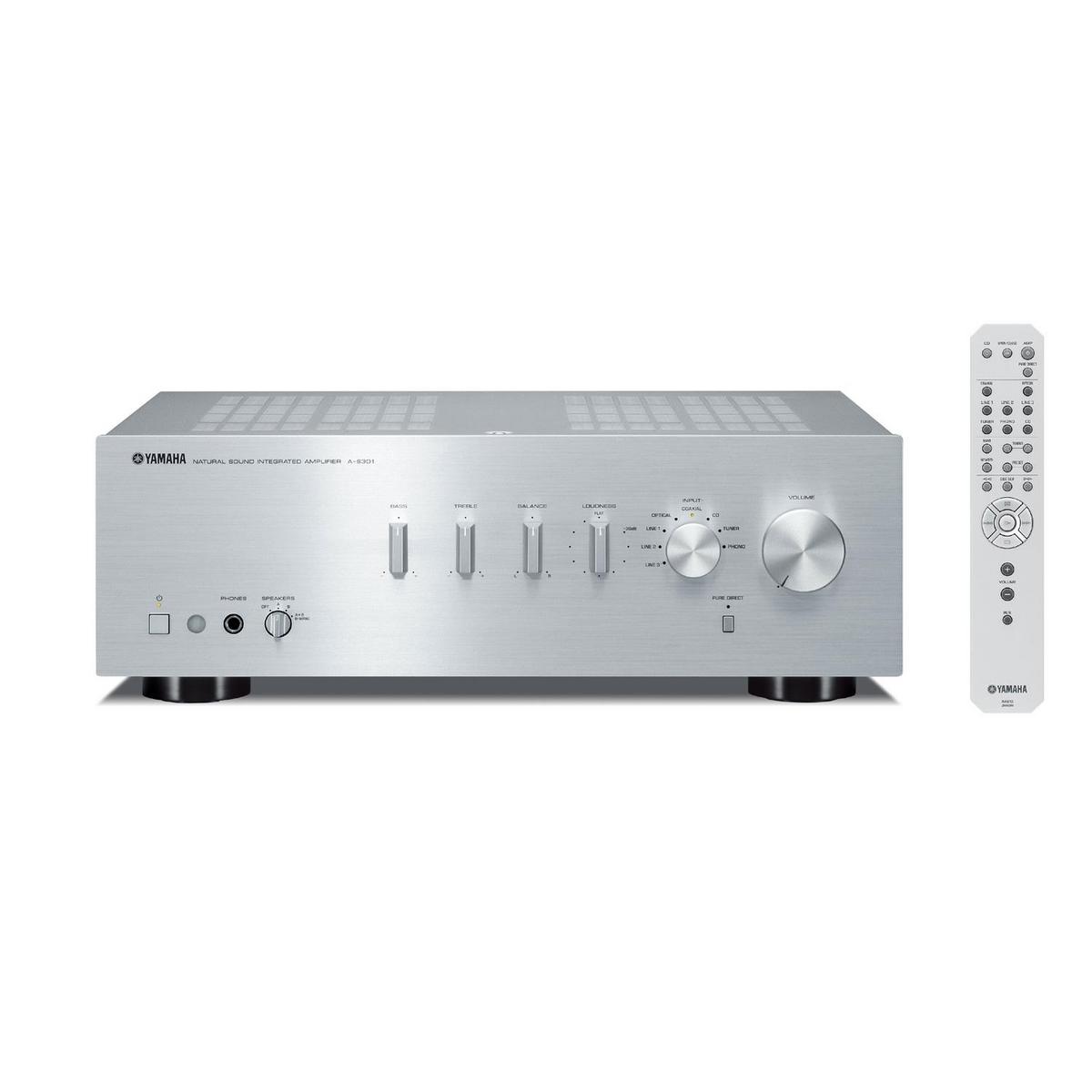 Yamaha A-S301 Amplifier 60W+60W Optical In and Subwoofer Out - main image