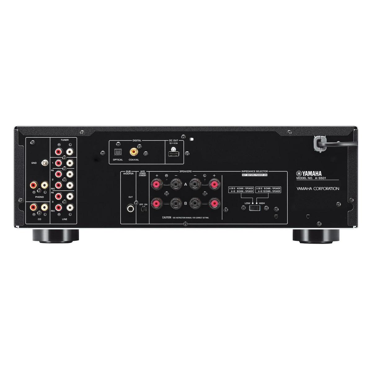 Yamaha A-S501 Amplifier 85W+85W Optical In and Sub Out - main image