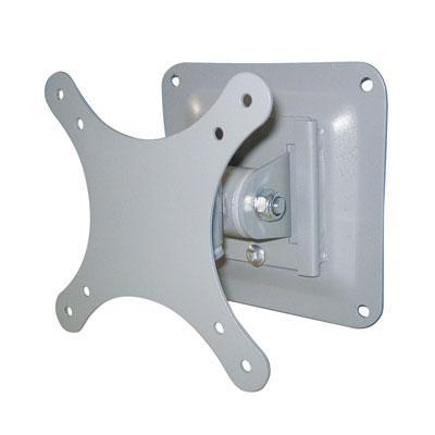 Silver Universal LCD Wall Mount Bracket For Screens Up To 24" - main image