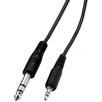 ACS-2635 Stereo 3.5mm Jack to Stereo 6.3mm Jack Cable 2M - main image