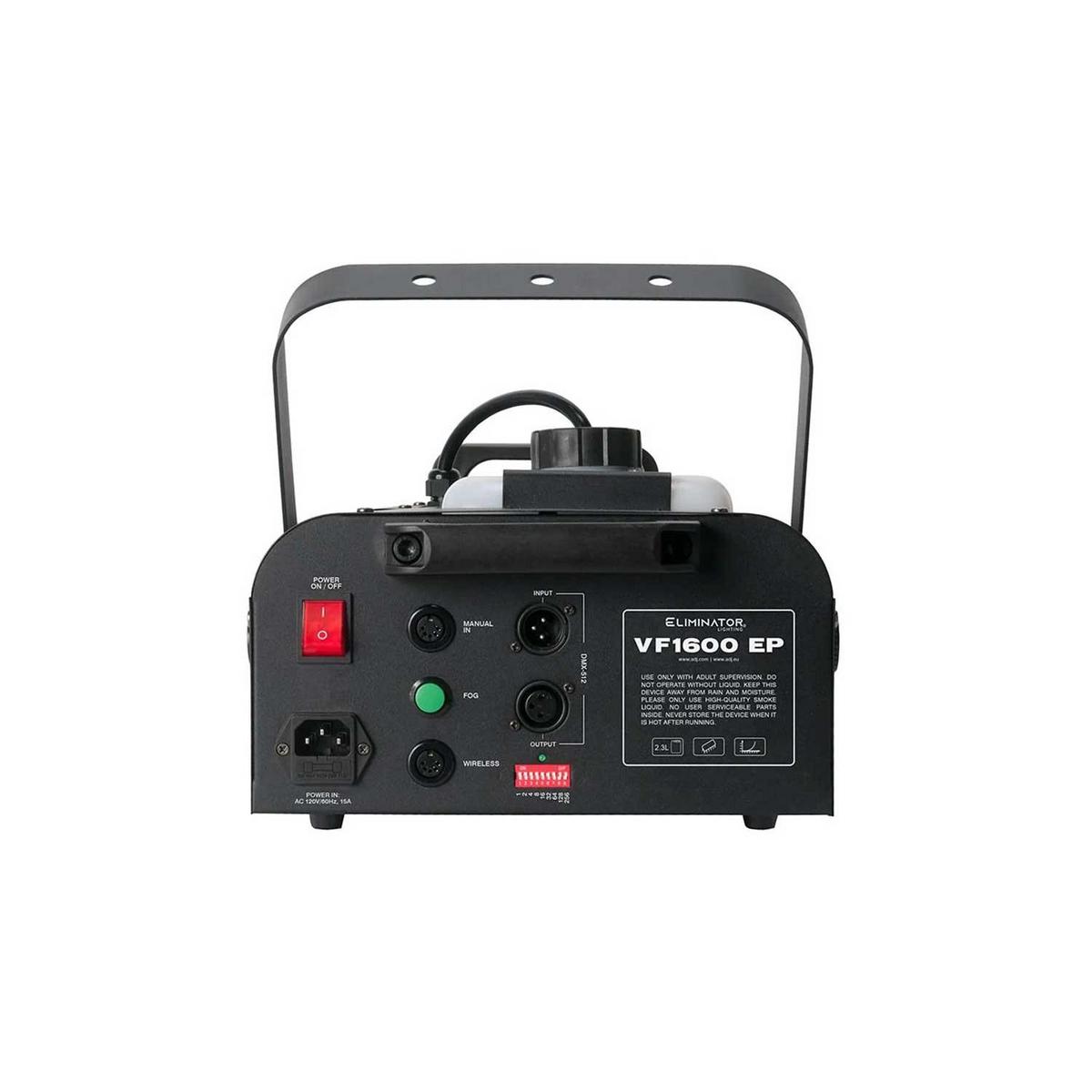 ADJ VF1600 EP Mobile Wireless DMX 1650W Fog Machine + Wireless Remote - main image