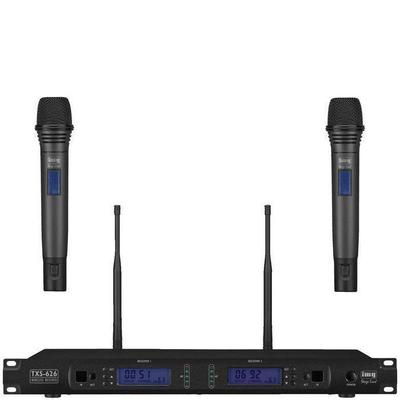 IMG Stageline TXS-626SET with 2 x Hand Held Wireless Mics - Co-ordinated License
