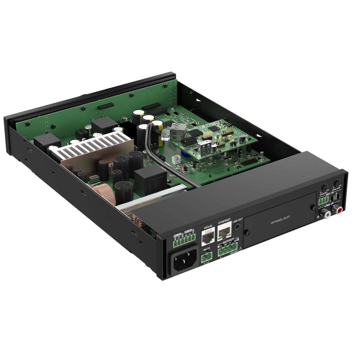 Audac ANI44XT Dante Audio Network Interface - 4 Input / 4 Output Expansion Card - main image
