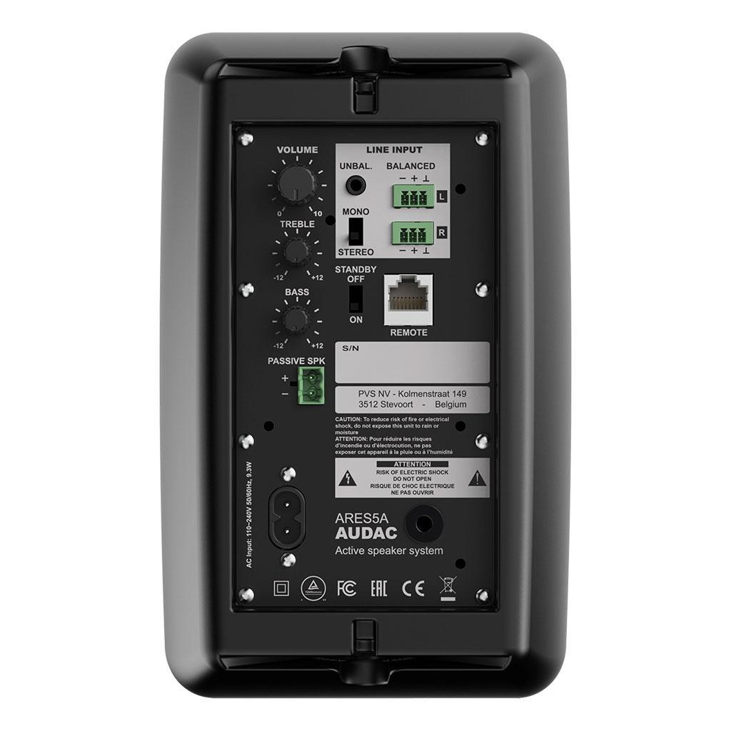 Audac ARES5A Stereo Active Speakers 2 x 40W - main image