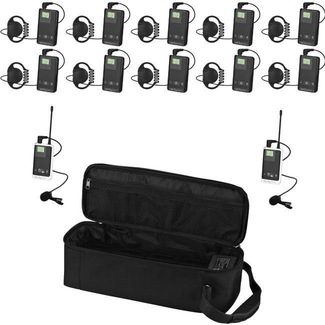 ATS-20SET UHF Tour Guide System with Charging Case