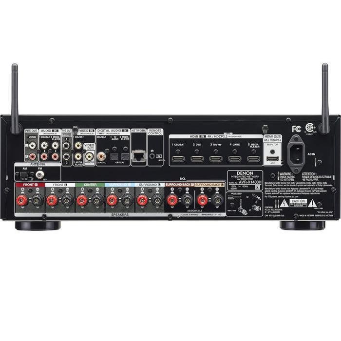 Denon AVR-X2400H 7.2 Channel AV Receiver - main image