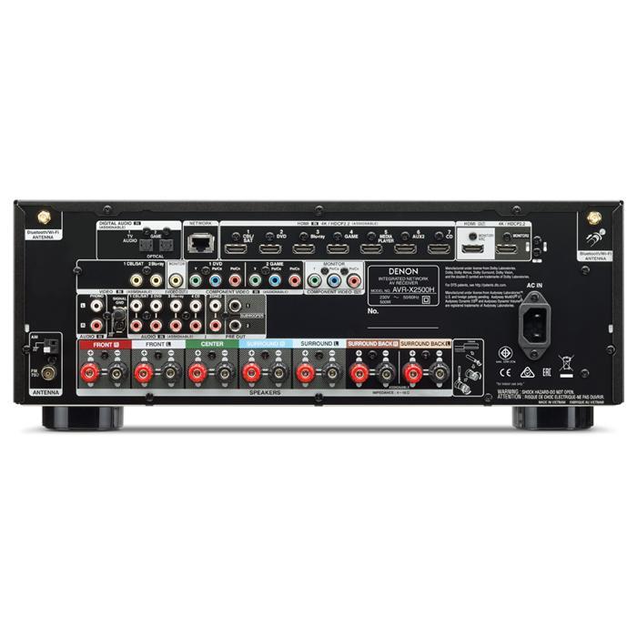 Denon AVR-X2500H 7.1 4K AV Receiver With Amazon Alexa Control - main image