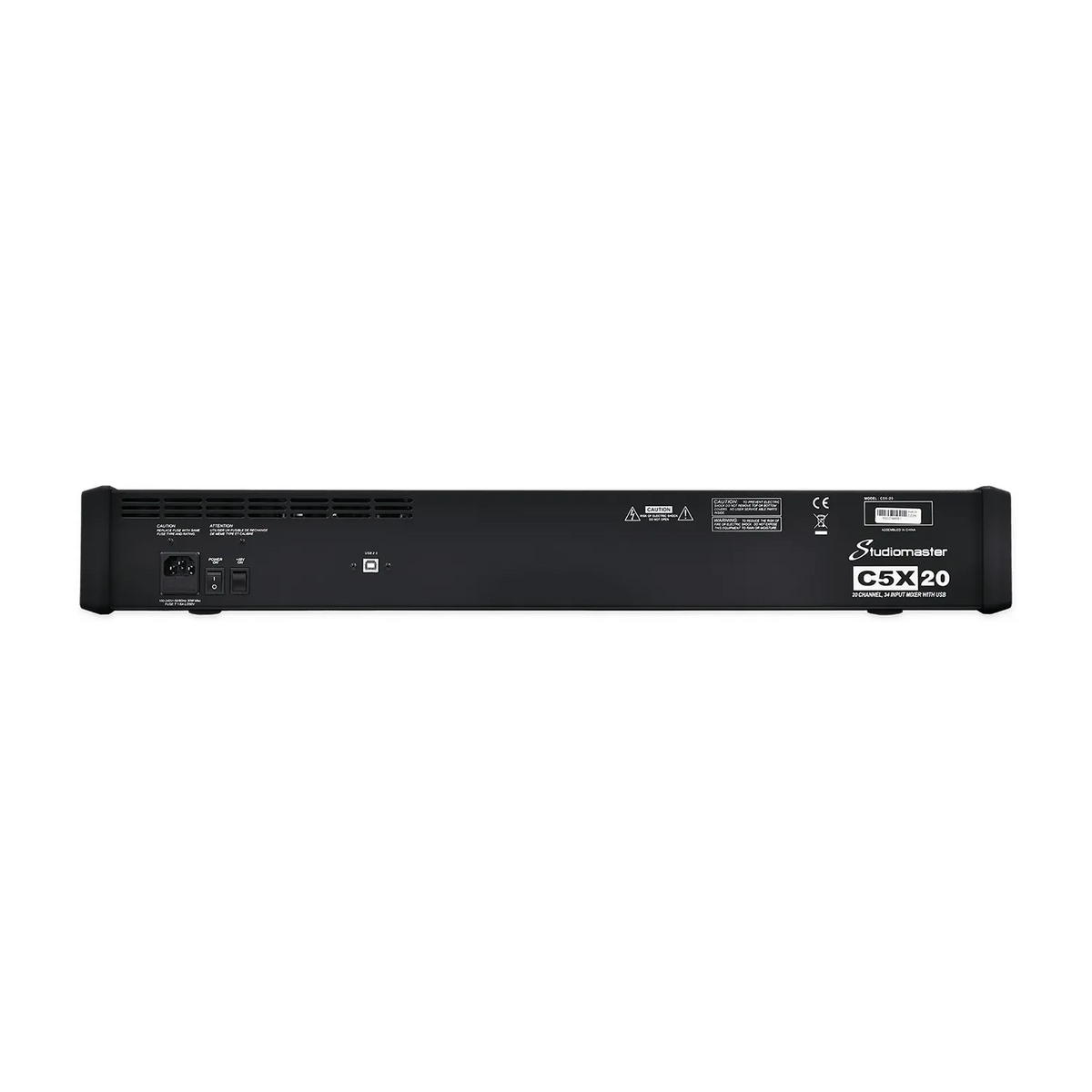 StudioMaster C5X-20 20-Channel Compact Analogue Mixer with DSP - main image