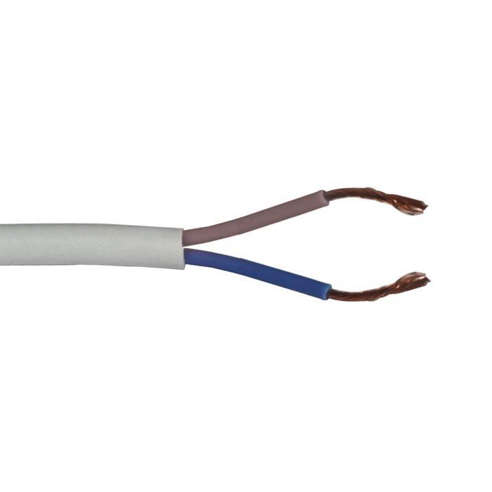 2 Core 0.75MM 100V White Speaker Cable - main image