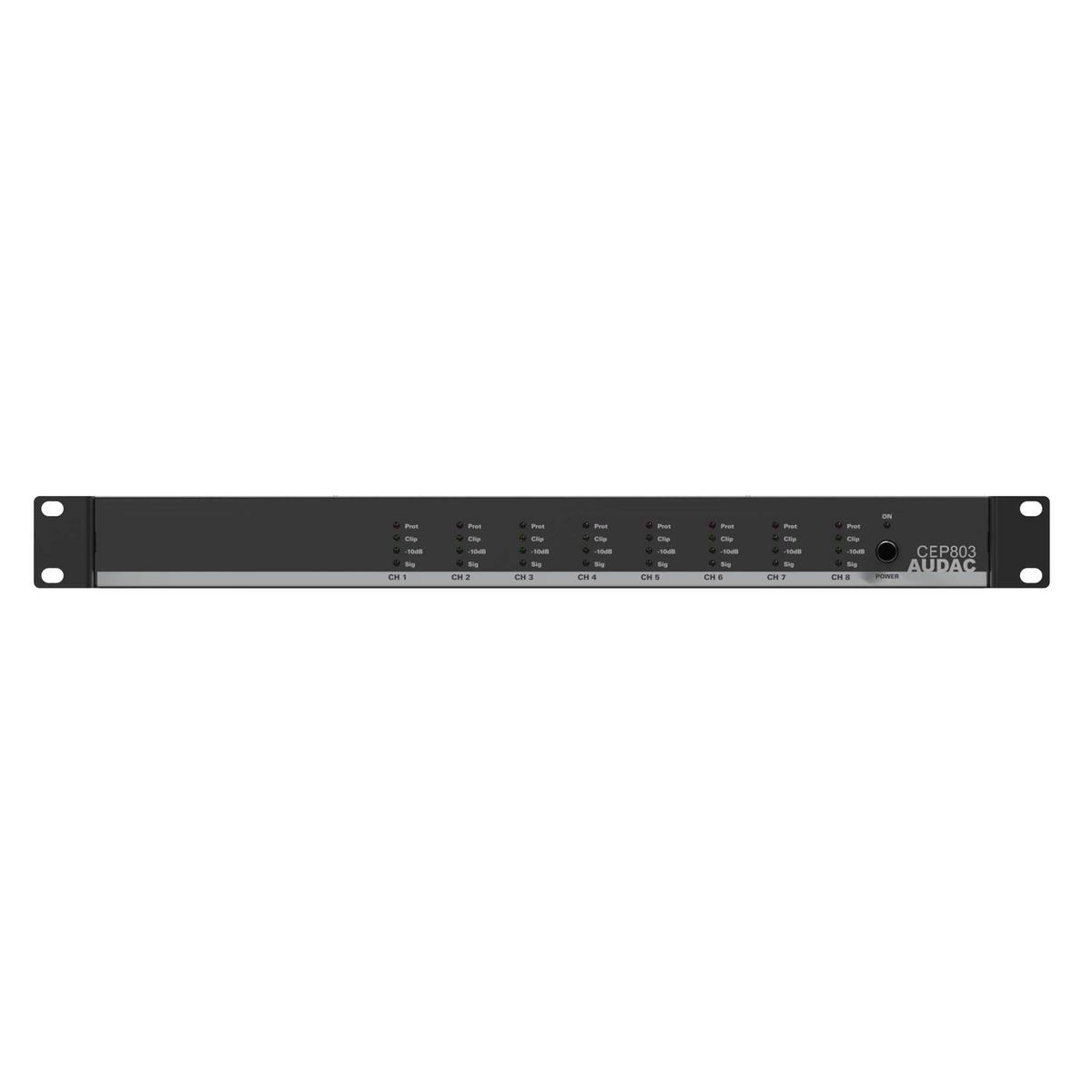 Audac CEP803 Octo 8 Channel Amplifier 8 x 30W - main image