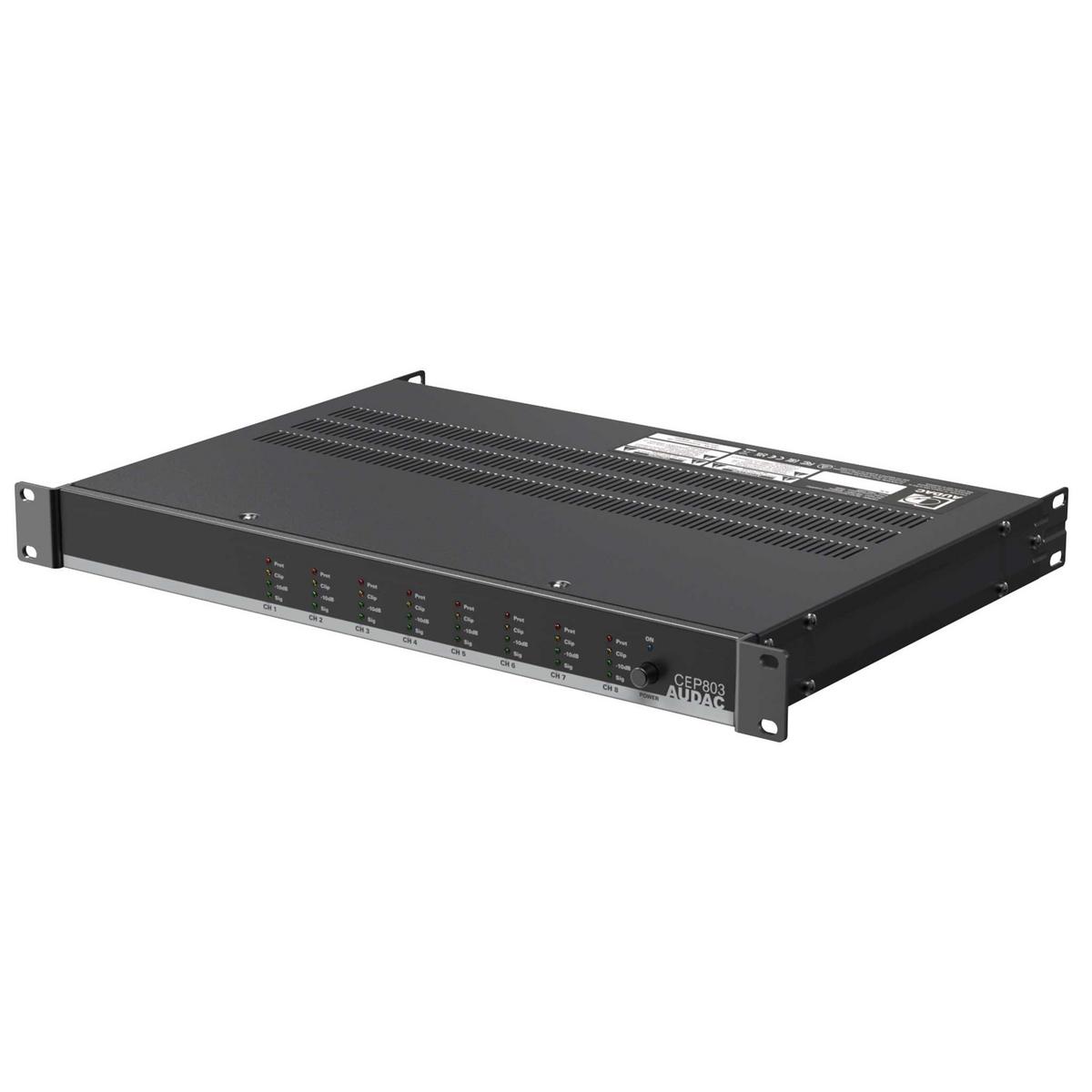 Audac CEP803 Octo 8 Channel Amplifier 8 x 30W - main image