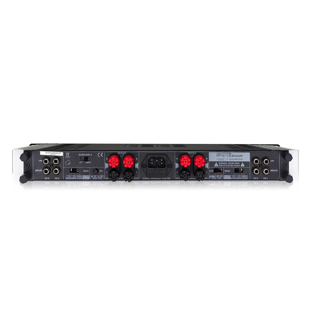 Champ 4 Power Amplifier 4 x 125W @ 4 ohm - main image
