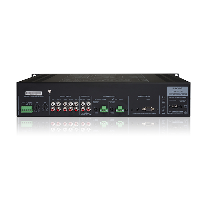 Apart Concept 1T Amplifier 2 x 80W - main image