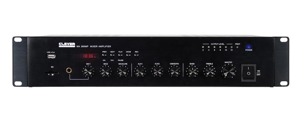 Clever Acoustics MA 260MP Mixer Amplifier 60W