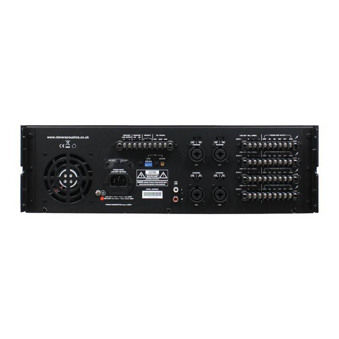 Clever Acoustics MA 4120 MKII 480W 4 Zone Mixer Amplifier - main image