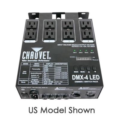 Chauvet DMX-4 LED 4-Channel Dimmer/Relay Pack - main image