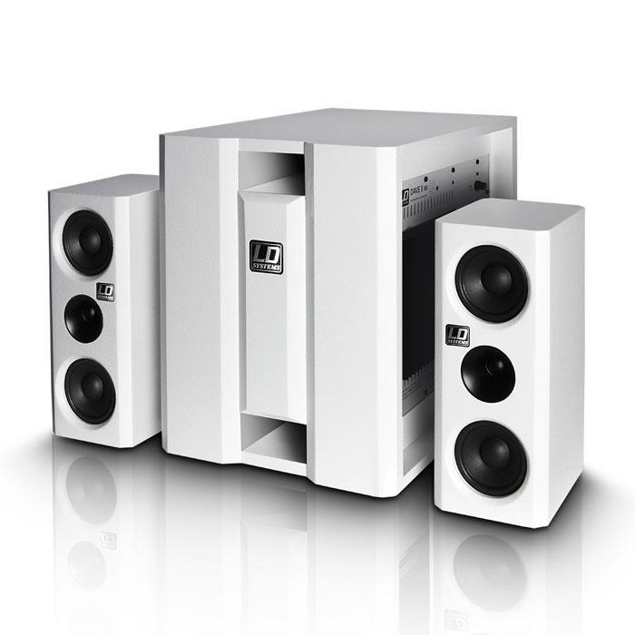LD Systems Dave 8XS Compact Multimedia PA System 350W - Black - main image
