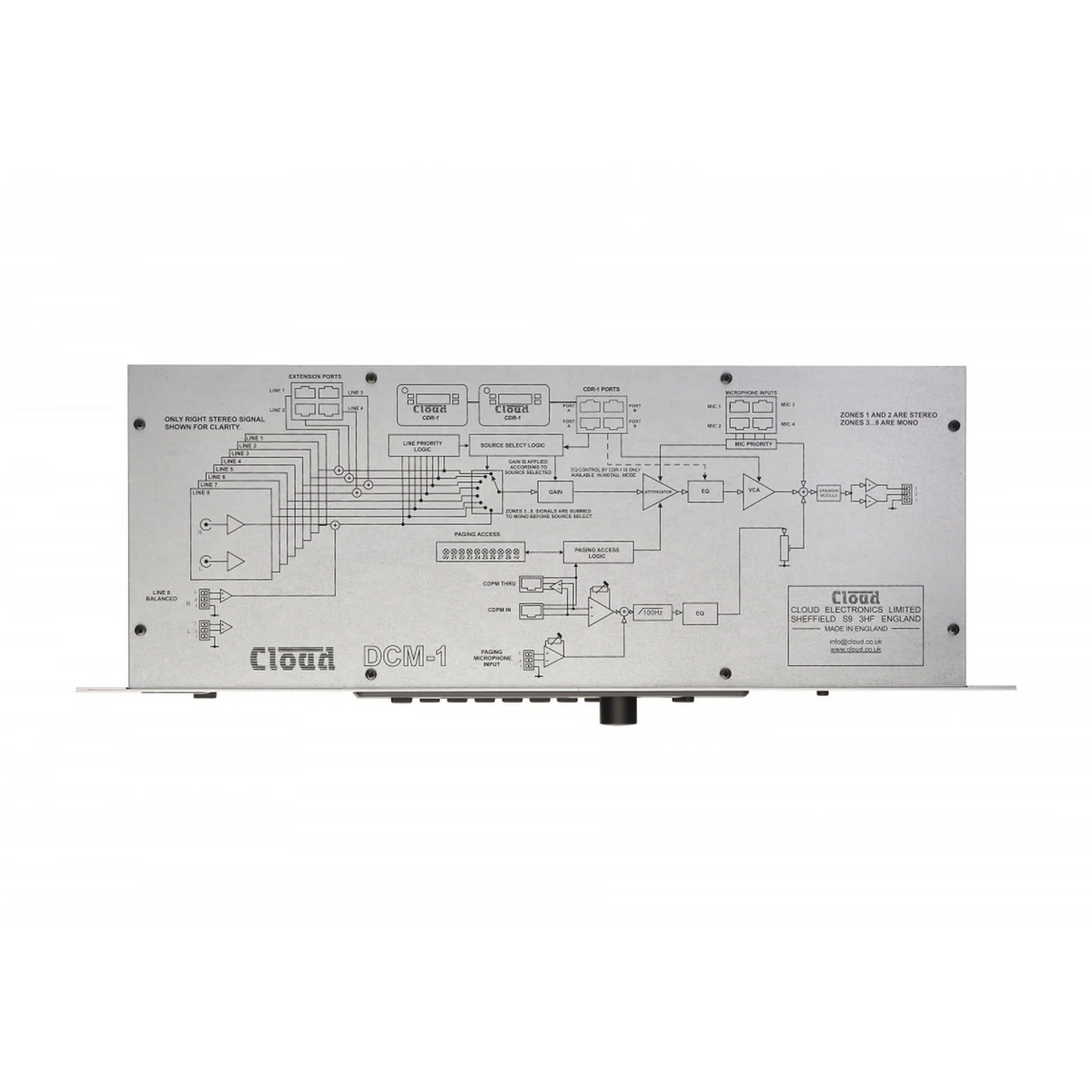 Cloud DCM-1 Digitally Controlled 8-Zone Mixer - main image
