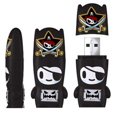 Mimobot USB Stick: Tokidoki Pirate Nero - 2GB - main image