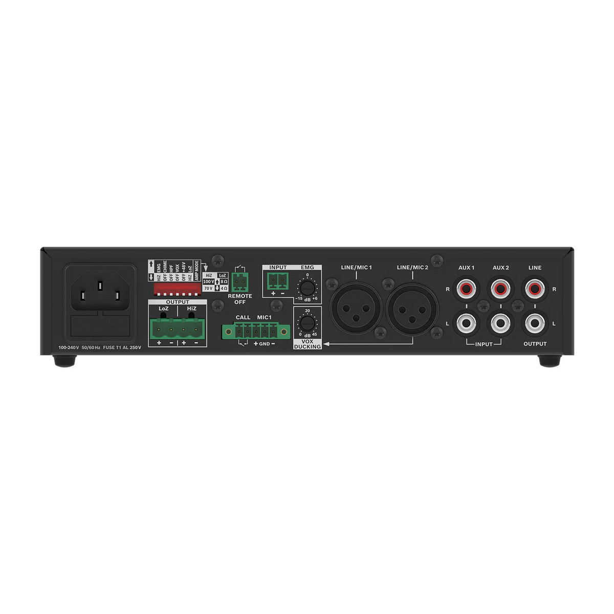 Dynacord U240:1M - Single Channel 240W Mixer Amplifier - main image