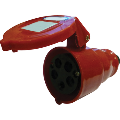 16 or 32 Amp 415V In-Line Socket 5-Pin - main image