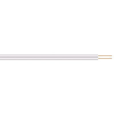 Figure of 8 White 2 Core Bell Wire - main image