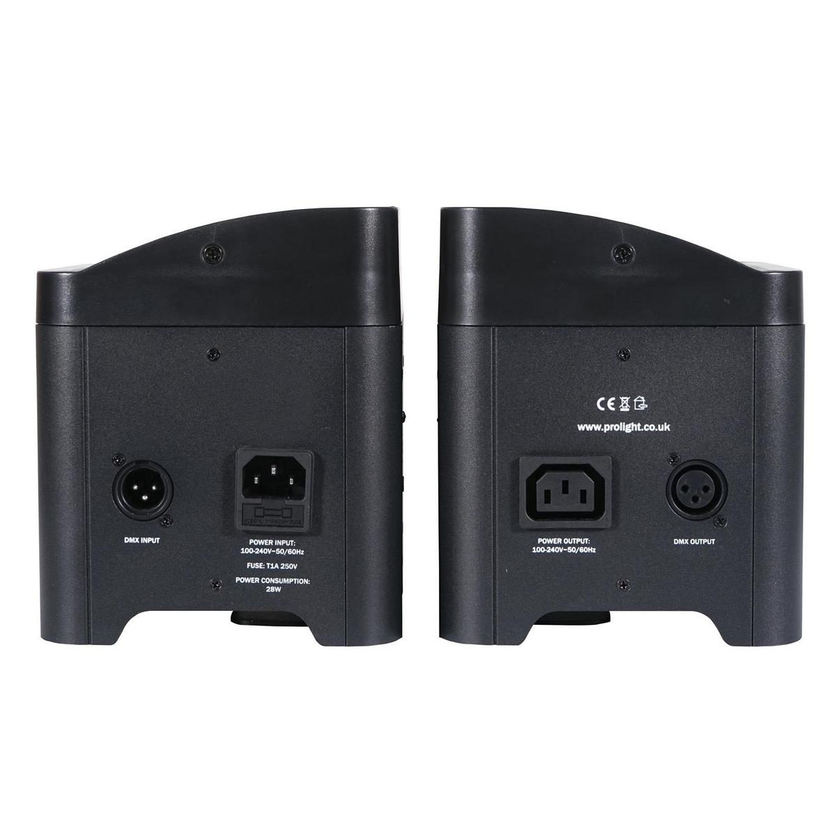 Colour Raider Lithium Battery Uplighter Pack - main image