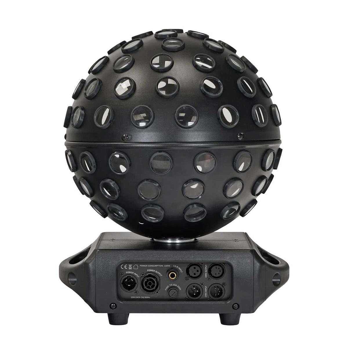 Equinox Asteroid LED Mirror Ball Effect - Black Housing - main image