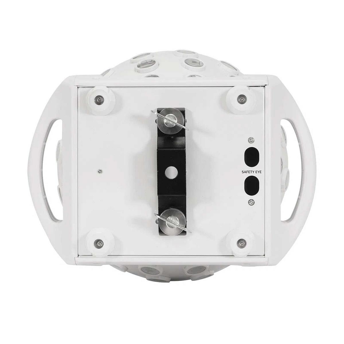 Equinox Asteroid LED Mirror Ball Effect - White Housing - main image