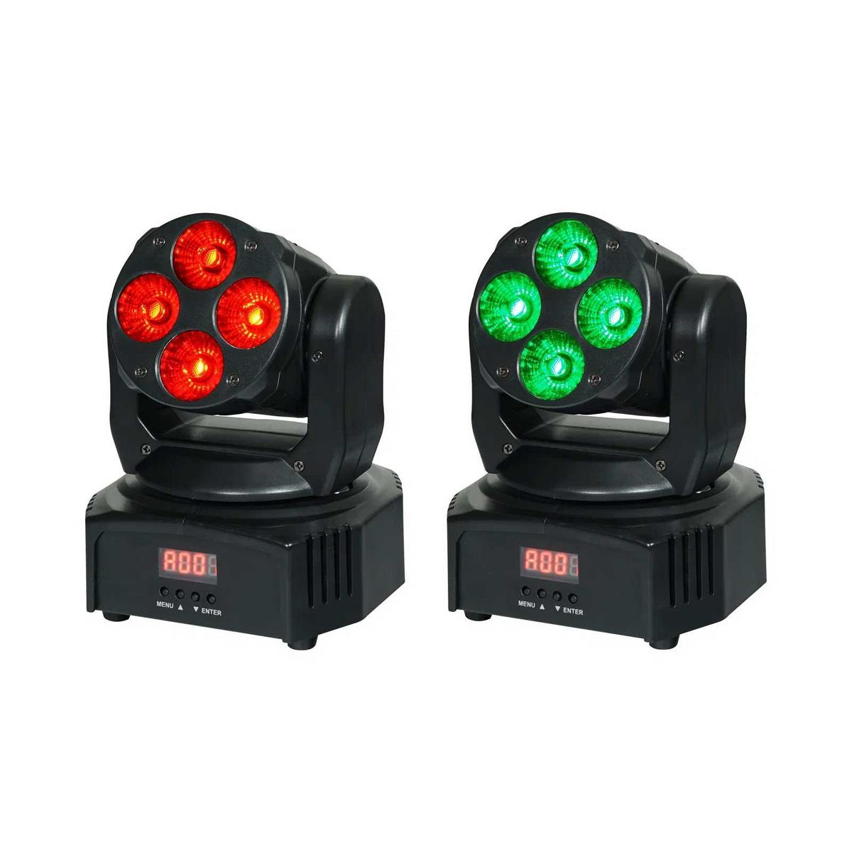 Equinox Fusion 40 Pack - Compact Quad-Colour LED Moving Head Set - main image