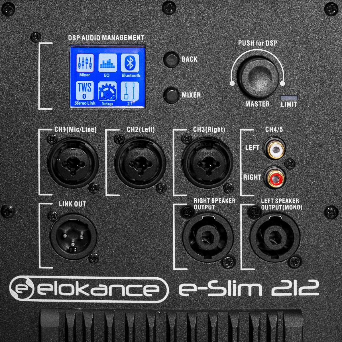 Elokance E-SLIM-212 Column PA Speaker 1,600W - main image