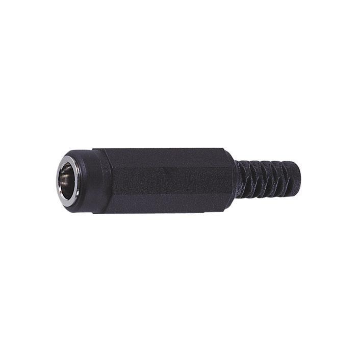 Inline DC Power Socket - 2.1mm or 2.5mm Hole - main image