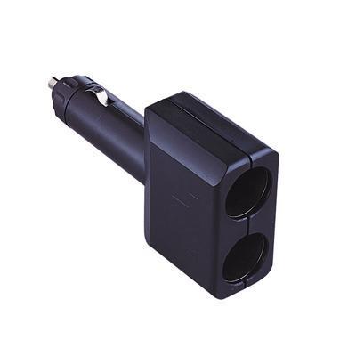 12V Cigarette Lighter Double Socket Adaptor