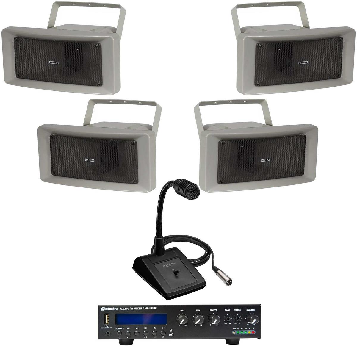 PA System Medium Sized Football Stand (500 - 1000 People) - main image