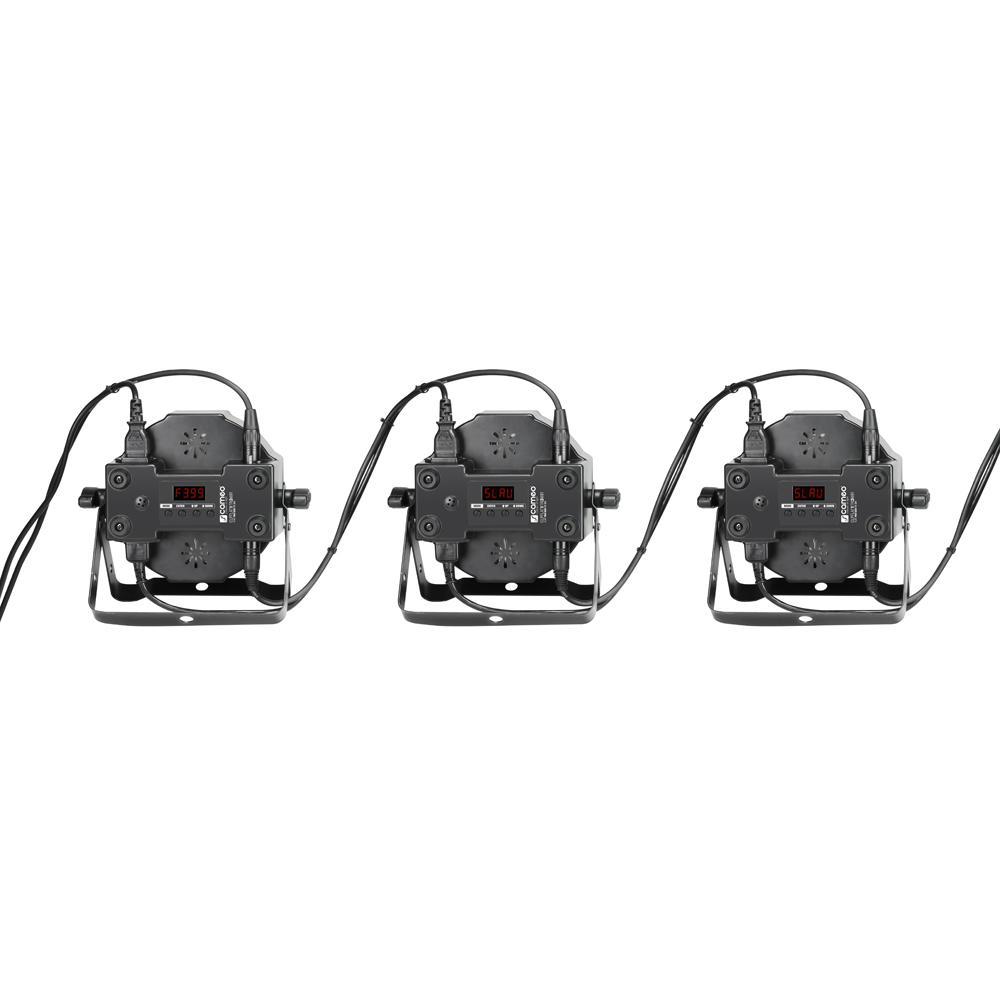 Cameo Flat Par Cans - Rear - main image