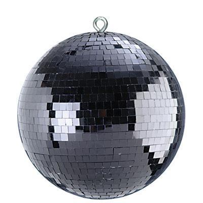 Black 12" Lightweight Mirror Ball