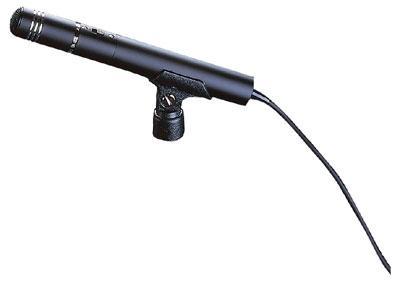 Black 600 Ohm Omni-directional Electret Condenser Microphone With Foam Windshield