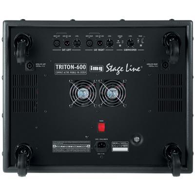 TRITON-600 Compact powerful active PA system 900WMAX 600WRMS  - main image
