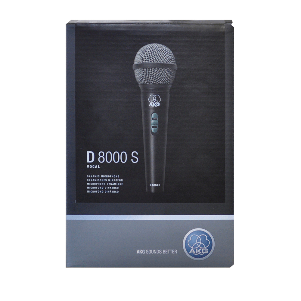 AKG D8000S Dynamic Hand Held Mic - main image