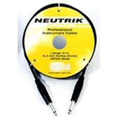 Neutrik Mono Jack/ Mono Jack 3m