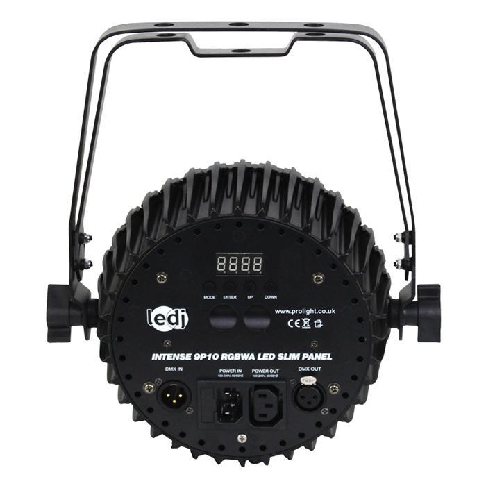 Slimline RGBWA 9P10 9 x 10W Par Can DMX - main image
