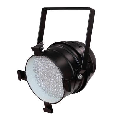 LEDJ DMX White LED PAR-64 Can - Black 