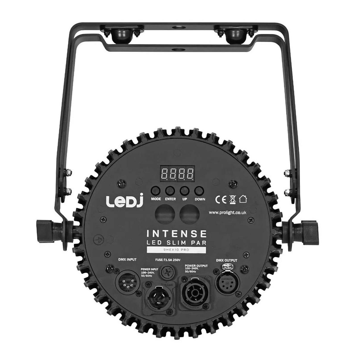 LEDJ 9HEX10 Pro Intense LED Slim Par RGBWAUV - main image
